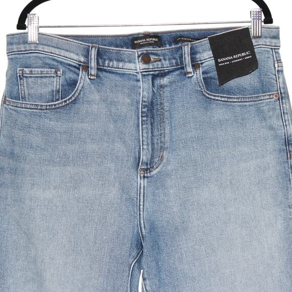 Banana Republic High-Rise Straight Ankle Jean 31 NWT - Picture 4 of 7